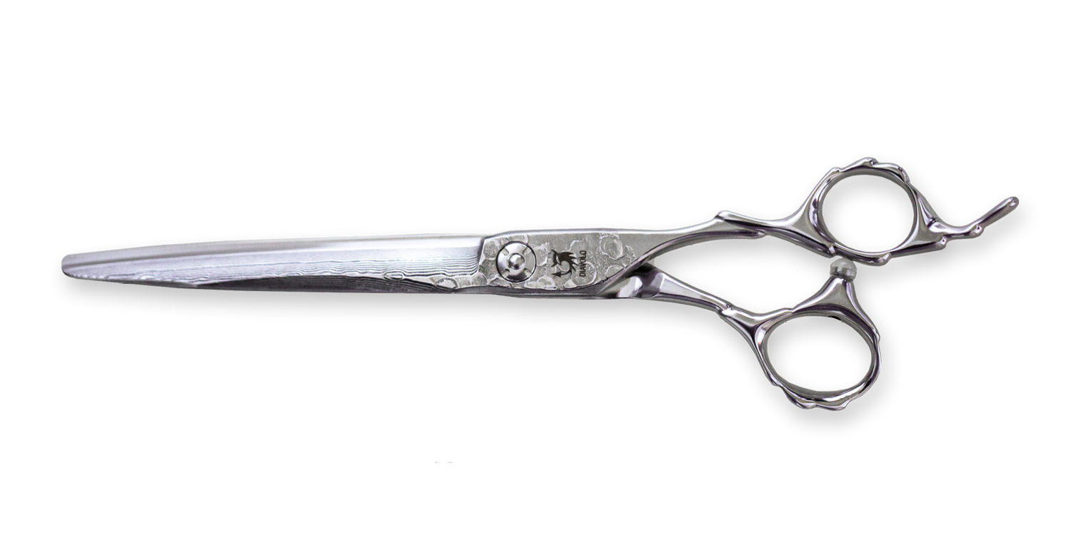 Friseurschere "Damast Angelo" – Himmlischer Begleiter