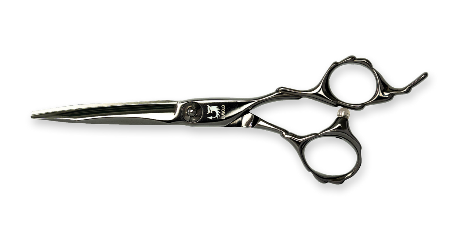 Friseurschere "Stormtrooper Black" – Dunkle Eleganz