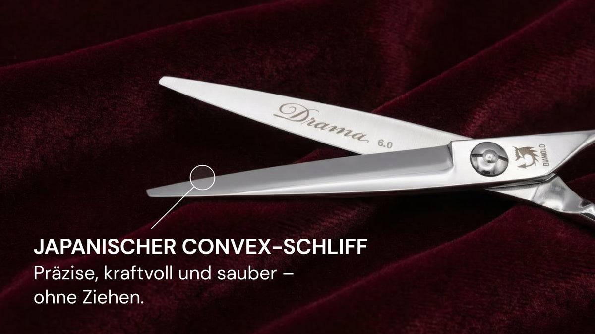 Japanischer Convex-Schliff – präzise, kraftvoll und sauber, ohne Ziehen