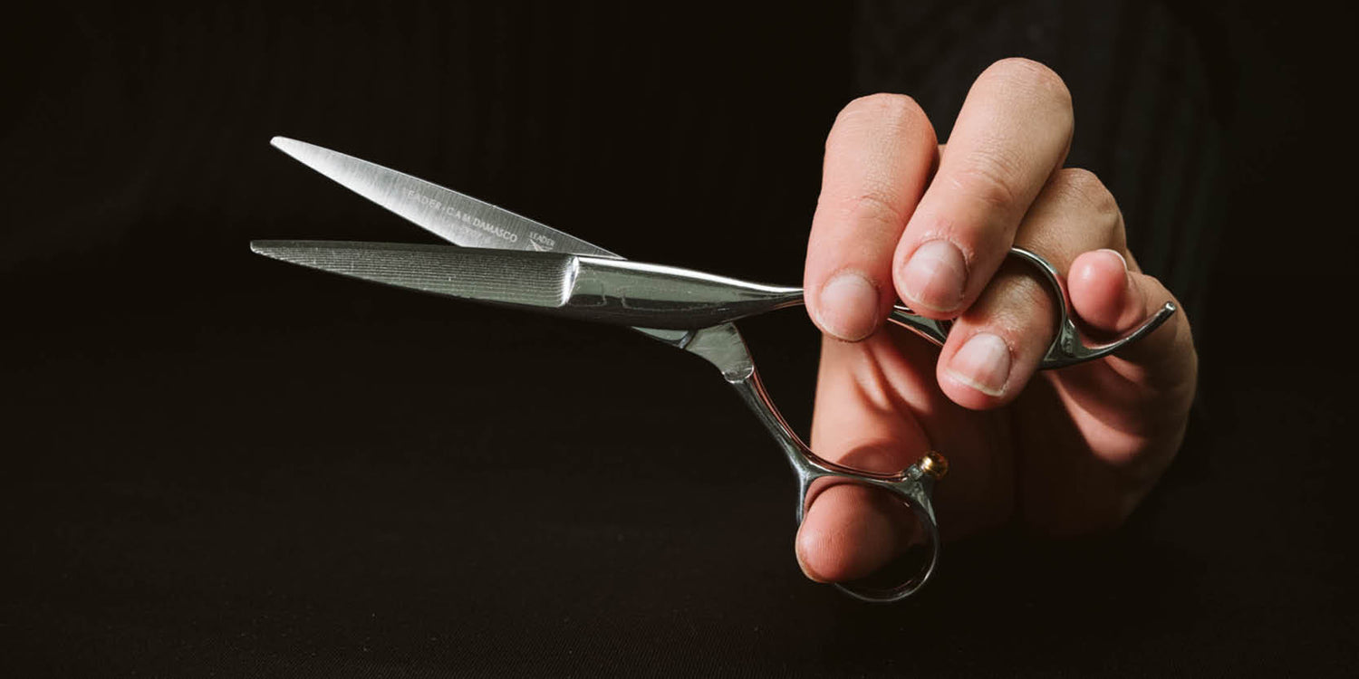 Friseurschere "Passione Damast" – Begierde der Sinne