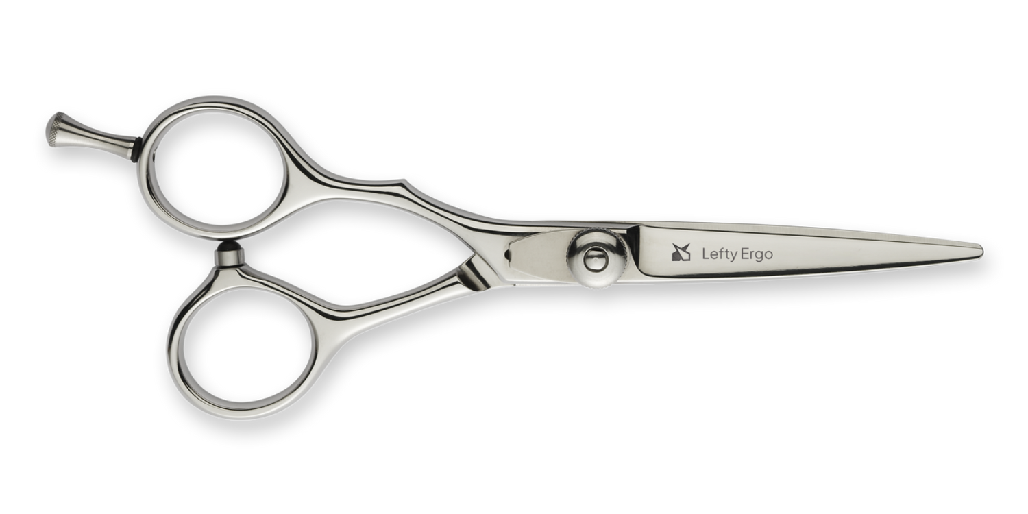 Friseurschere "Lefty Ergo" – Form und Funktion