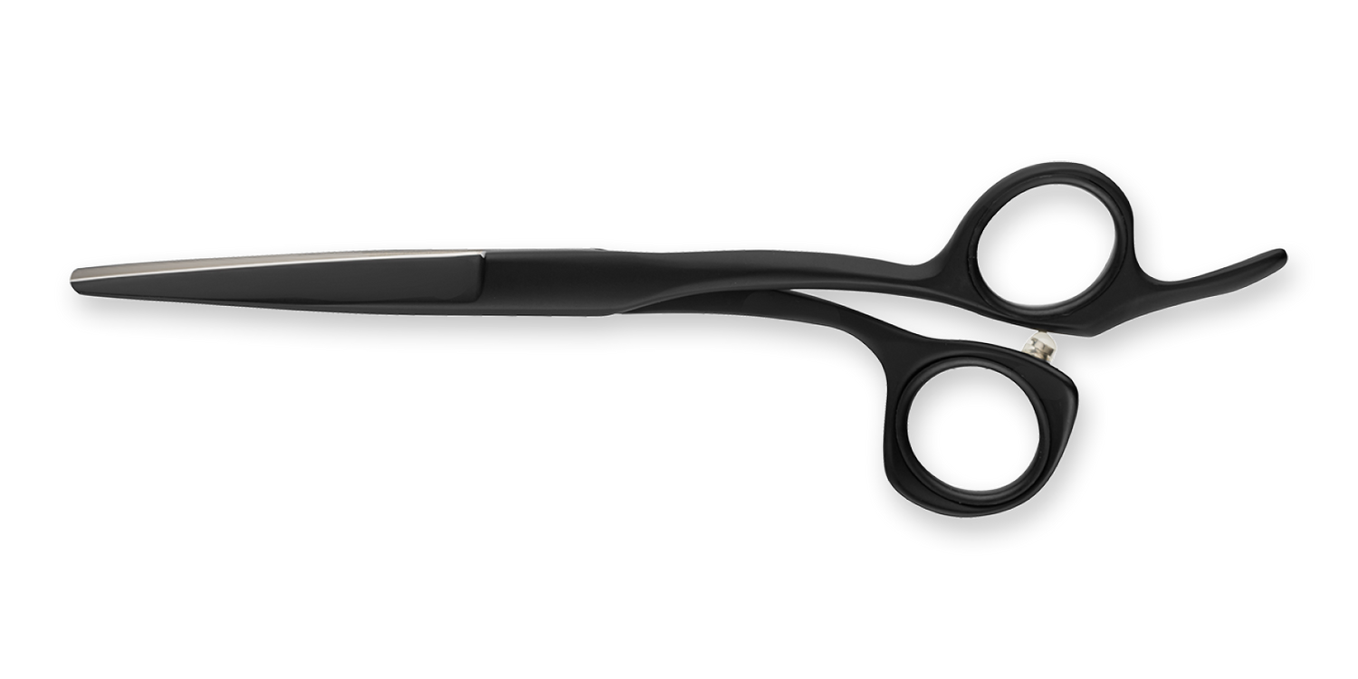 Friseurschere "Earendel Black" – Poesie der Nacht