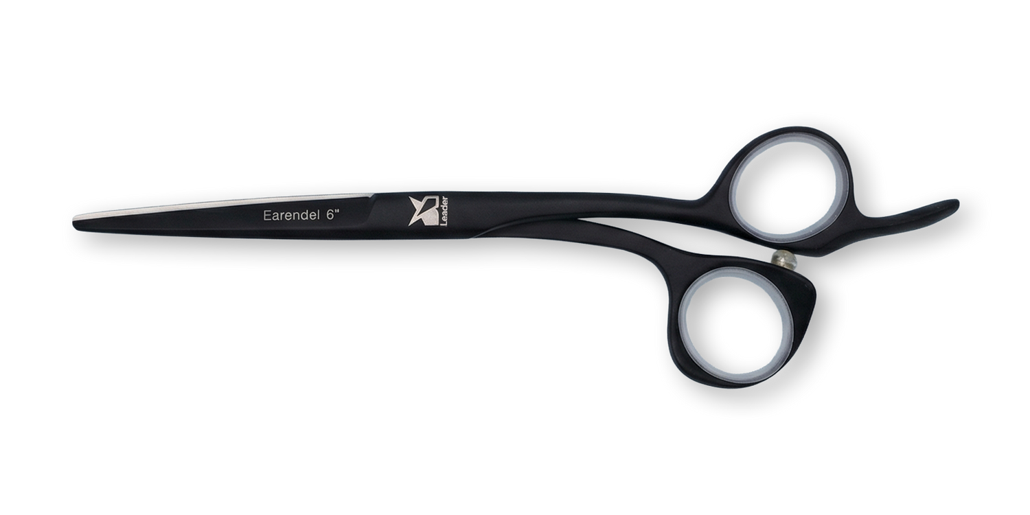 Friseurschere "Earendel Black" – Poesie der Nacht