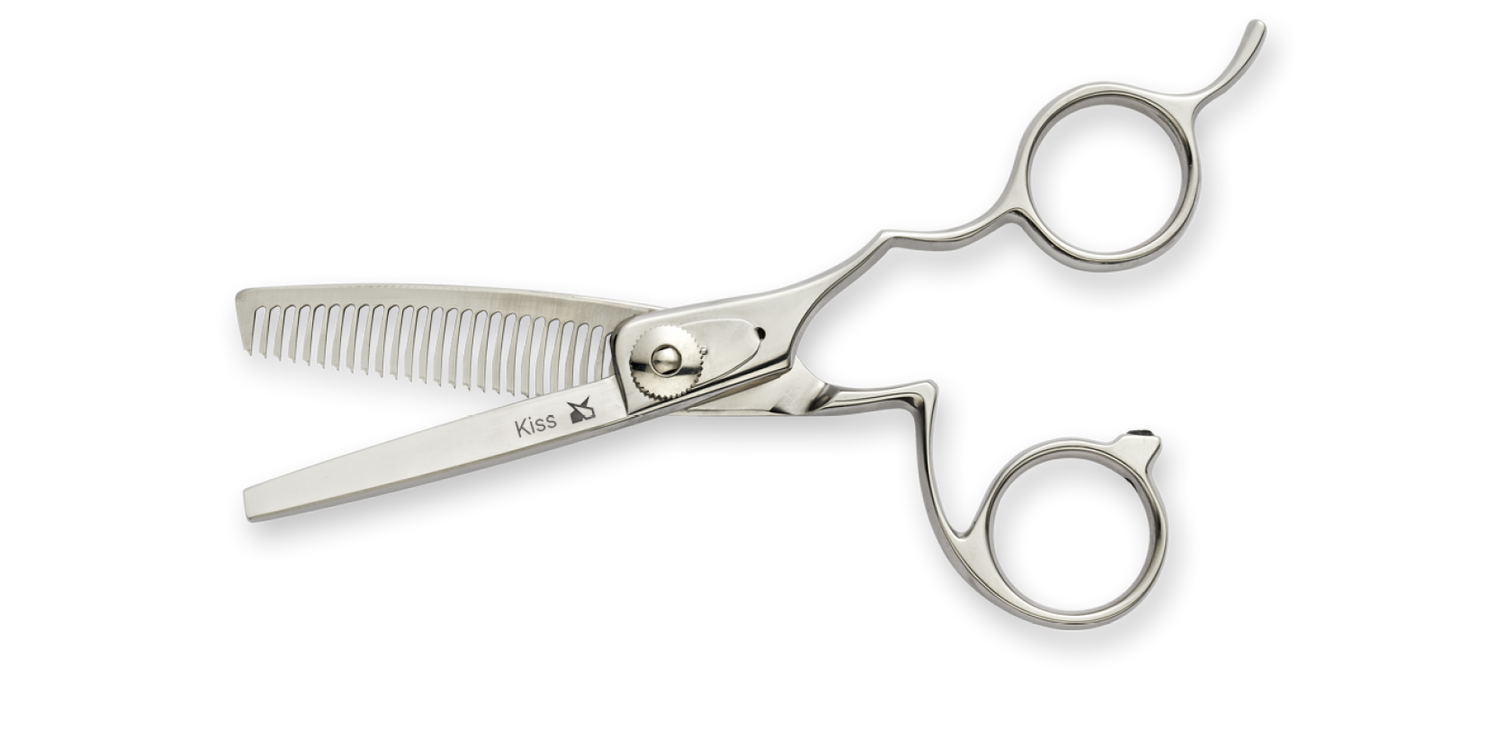 Friseurschere "Kiss Thinner" – Makellose Sanftheit