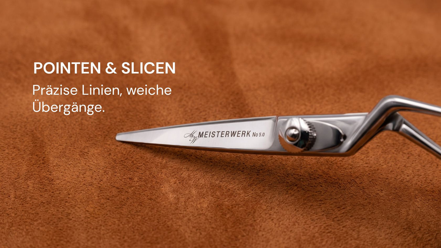 Friseurschere "Meisterwerk 5.0" – Meisterwerk der Emotion