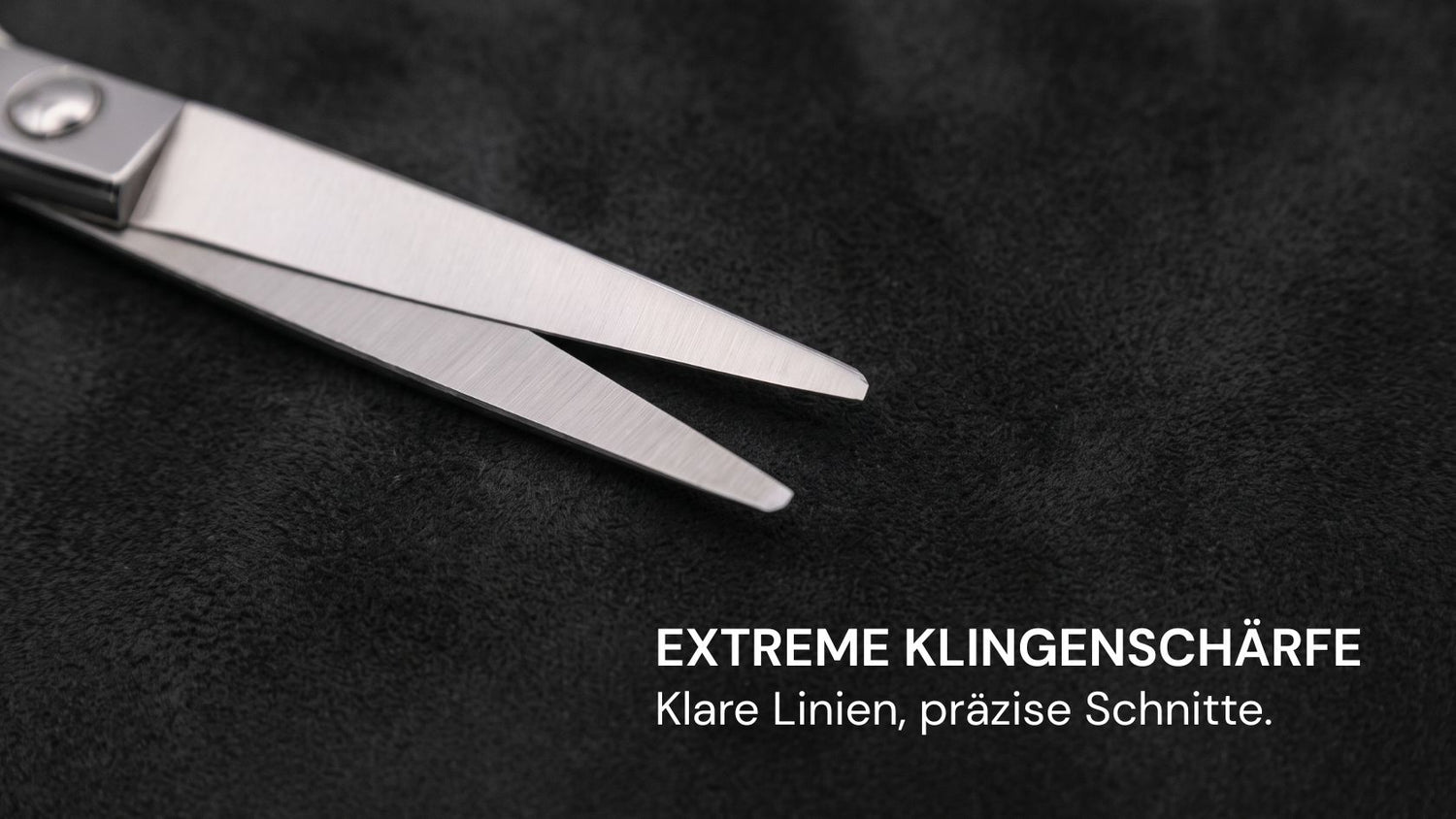Friseurschere "Meisterwerk 8.1D" – Stilvoll wie ein Meisterstück