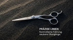 Friseurschere "Melissa" – Süße der Sehnsucht von LEADER mit präziser Führung für saubere Linien und professionelles Haarschneidewerkzeug.