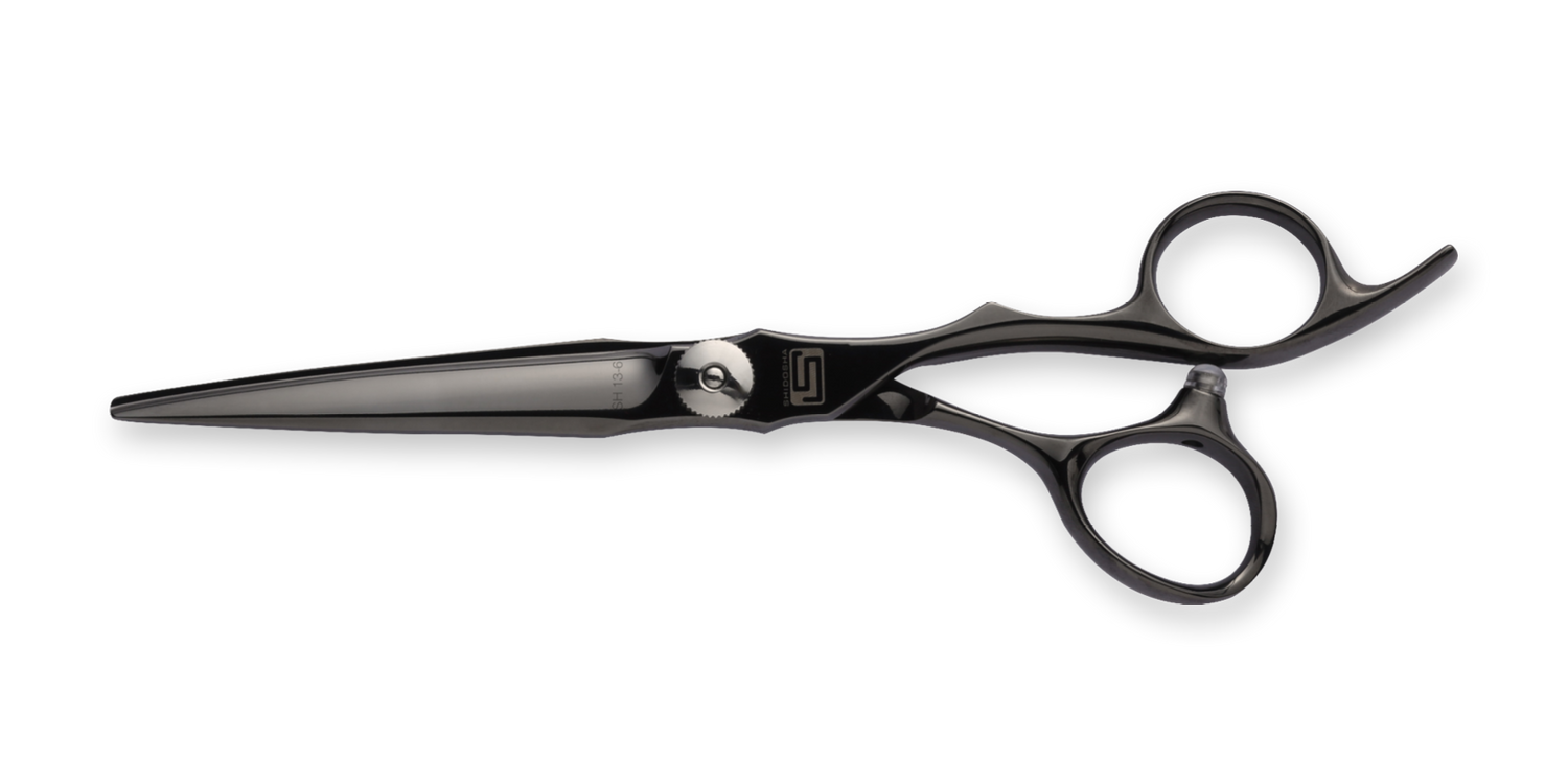 Friseurschere "Black Titanium" – Ästhetik der Elemente